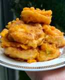 Đậu non chiên giòn sốt trứng muối