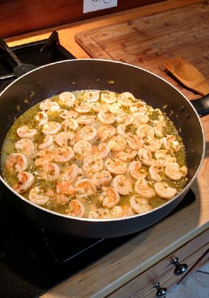 A picture of Mojito shrimp.
