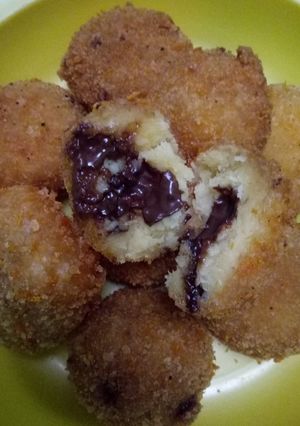 Foto resep Bola Bola Tape Isi Coklat