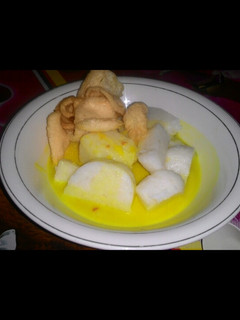 Foto resep Lontong kuah kuning