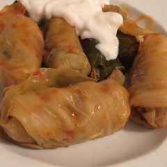 Stuffed Cabbage A picture of Stuffed Cabbage.