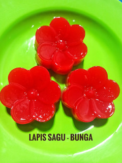 Foto resep Lapis Sagu - Bunga