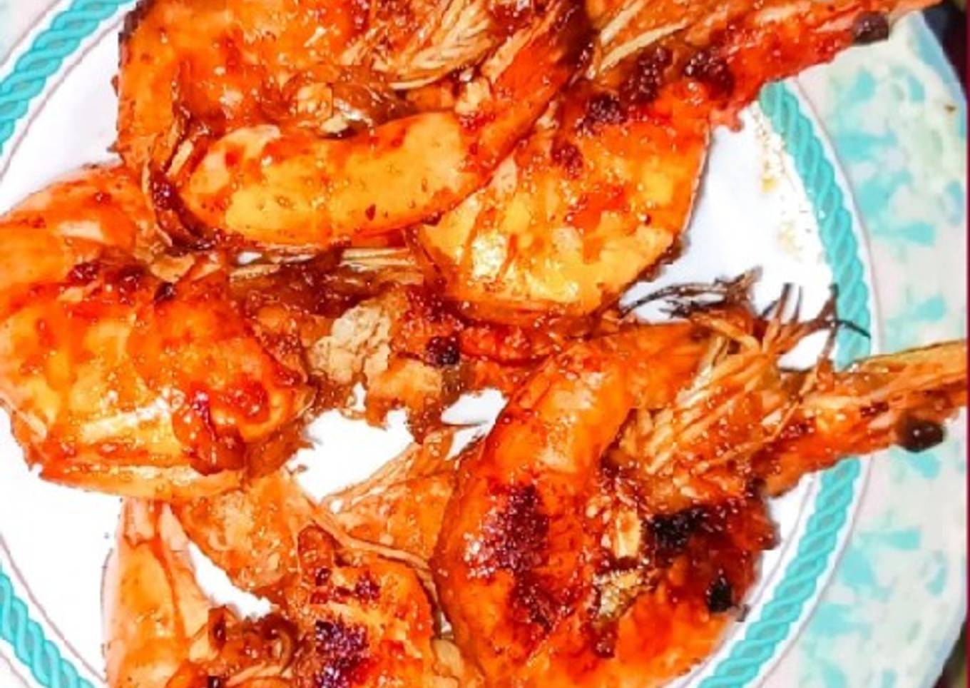 Udang windu bakar