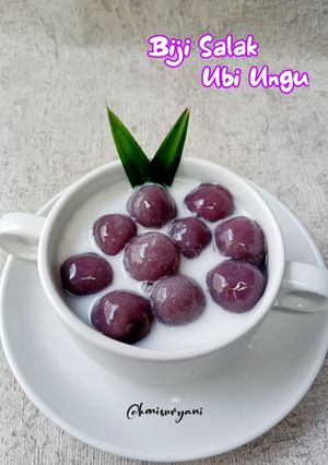 Foto resep Biji Salak Ubi Ungu
