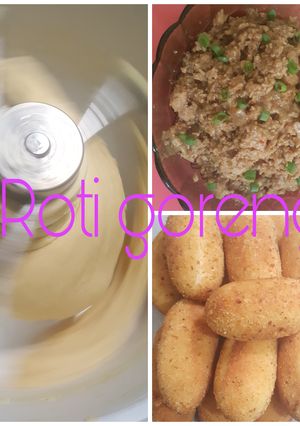 Foto resep Roti goreng Daging ayam