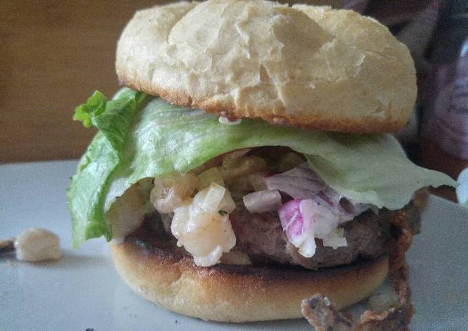 Recipe of Favorite Surf and Turf Burger