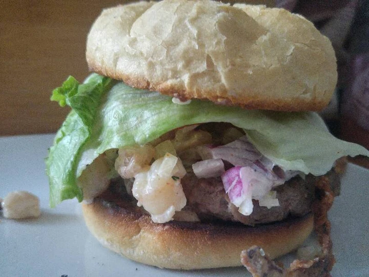 Easy Steps to Prepare Surf and Turf Burger the Awesome  You can take Joss in your mouth