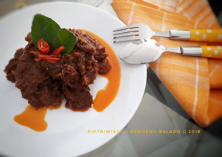 Dendeng Balado Simple