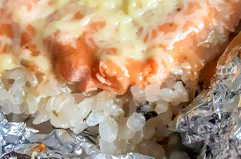 Anti Ribet, Bikin Salmon Mentai Shirataki Rice Enak Dan Mudah