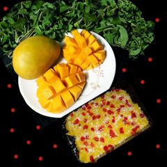 Mango Halwa A picture of Mango Halwa.