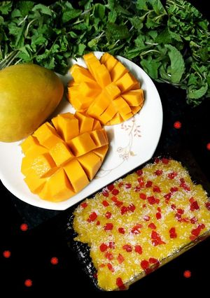 A picture of Mango Halwa.
