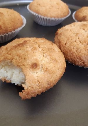 Una foto de Muffin de coco fácil rápido