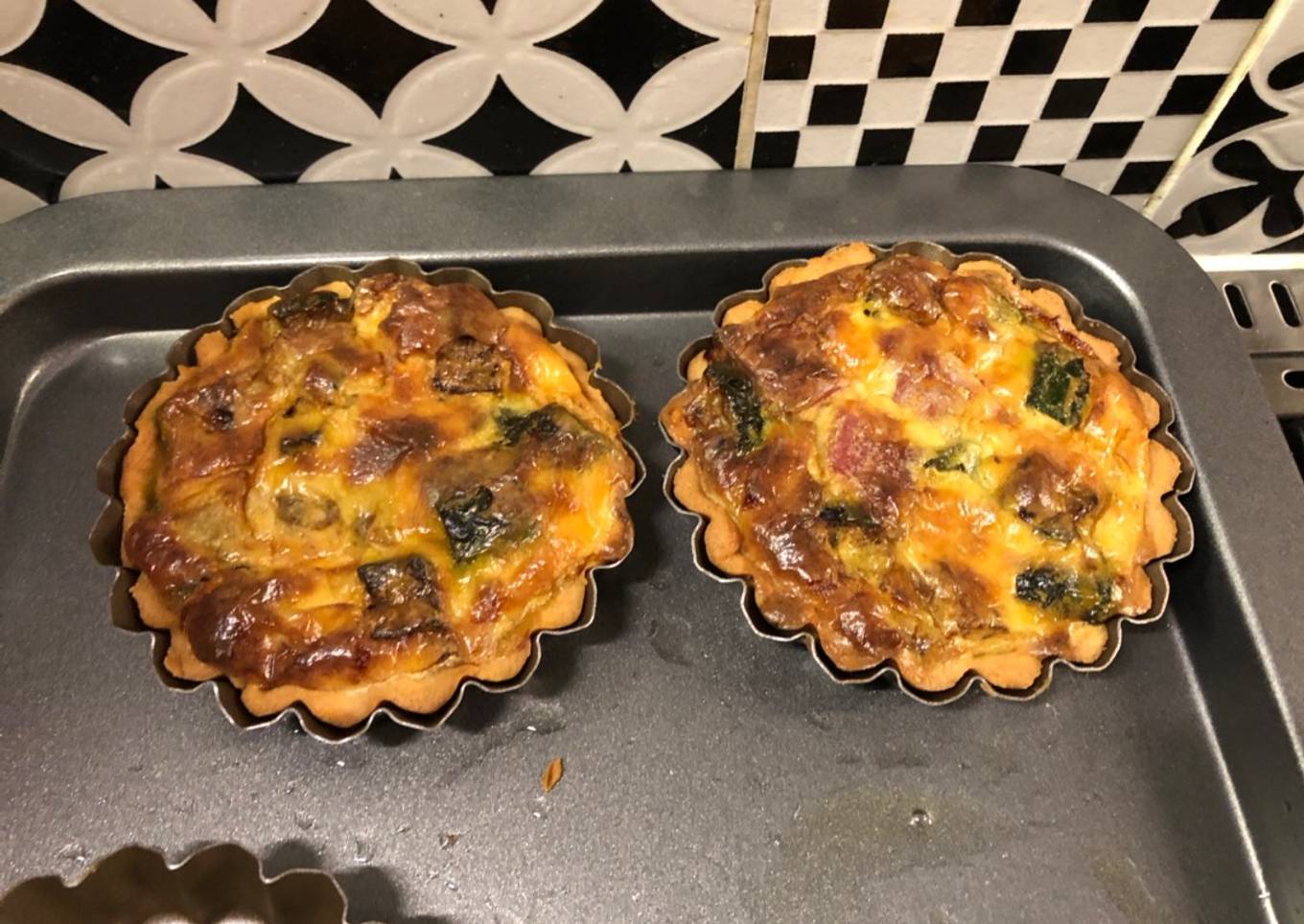 Tartelette piémontaise (courgettes&Parme)