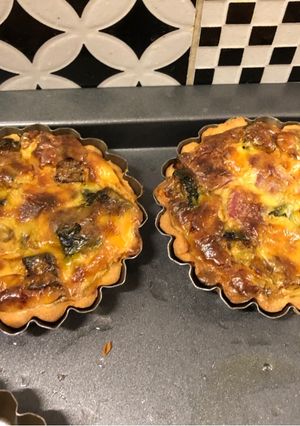 Une photo de Tartelette piémontaise (courgettes&Parme)