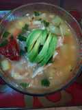 Chicken Tlalpeño Soup (with Chickpeas)