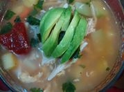 Una foto de zanahoria chayote arroz