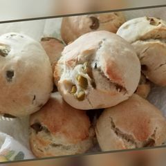 A picture of Panini alle olive.