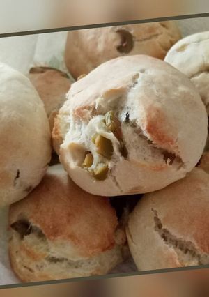 A picture of Panini alle olive.