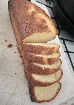 Una foto de Budín de limón