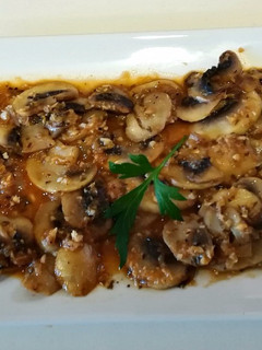 Una foto de Champiñones a la andaluza
