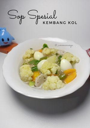 Foto resep Sayur Sop Spesial Kembang Kol
