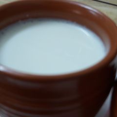 A picture of Greek yogurt at Home.