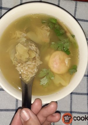 รูปของ ข้าวต้มขนมจีบหมูสับ