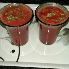A picture of WaterMelon and Kokum shot.