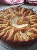 Torta di mele con gocce di cioccolato