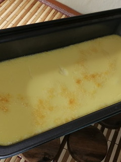 Una foto de Flan de huevo y vainilla