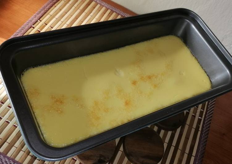 Flan de huevo y vainilla