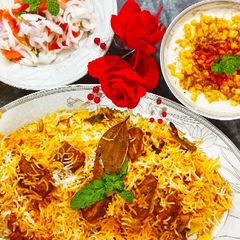 A picture of Special beef briyani.