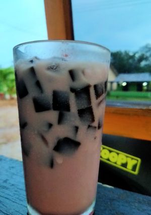 Foto resep Es cincau hitam/janggelan
