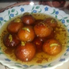 A picture of Milk powder Mawa #GULAB JAMUN.