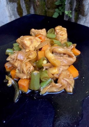 Foto resep Tumis Tempe, Tahu dan Jamur