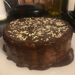 Una foto de Cheesecake de Nutella
