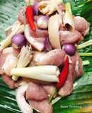 Thịt Heo Rừng Nướng Giấy Bạc