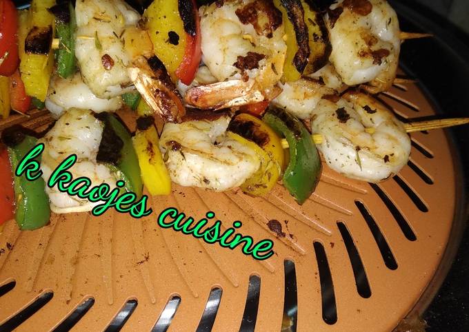 Easiest Way to Cook Appetizing Shrimp kebab