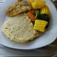 A picture of Simply fried fish.