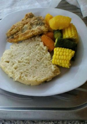 A picture of Simply fried fish.