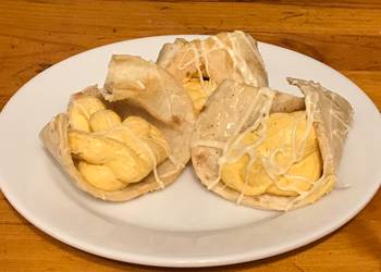 The New Way Making Recipe Pumpkin Tacos Dessert Home Style