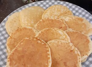 Φωτογραφία της συνταγής Αλμυρά Pancakes με φέτα και παρμεζάνα!