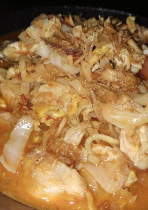 Foto resep Mie tek tek kuah pedas
