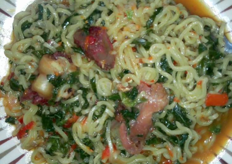 Recipe of Speedy Vegetable noodles