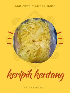 Foto resep Keripik kentang