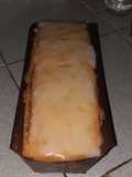 Budín de limón cuatro cuartos con glaseado