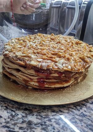 Una foto de Torta Hojas