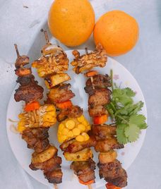 thịt nạc vai nướng