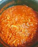 Tinga de Zanahoria y Col
