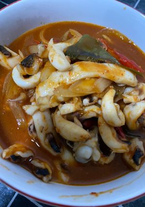 Foto resep Sotong Saus Padang